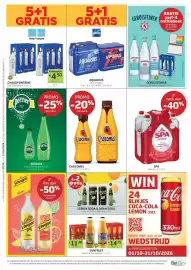 BelBev folder Pagina 3: Spa intense, Chaudfontaine Plat & Bruisend €4,50