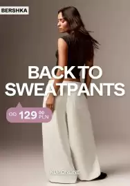 Bershka gazetka tydzień 40 Strona 1: Spodnie dresowe Bershka €129,00