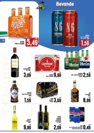 Volantino Al Discount Pagina 12: Campari Soda €9,90, Pengue Aglianico/Falanghina Beneventano IGP €2,09