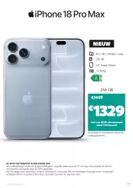 Base folder Pagina 11: IPhone 18 Pro Max €1.329,00