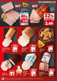 Kaufland gazetka Strona 15: Szynka krucha Kabanos €3,99, Polędwica Rudzińska Madej Wróbel €2,79
