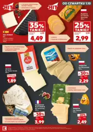 Kaufland gazetka Strona 17: Ser Rolada Ustrzycka Mlekpol €2,99, Ser z mleka krowiego, koziego, owczego Der Spanier €4,49