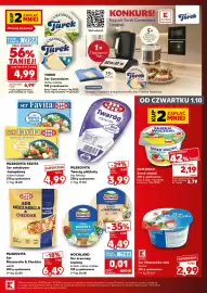 Kaufland gazetka Strona 19: Ser Camembert z ziołami Turek €4,99, Serek wiejski OSM Koło €2,19