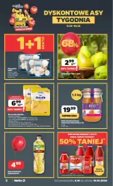 Netto gazetka tydzień 41 Strona 2: Miód wielokwiatowy nektarowy Dwa Kolory CD €19,99, Ser Gouda Miletto €6,99