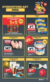Netto gazetka tydzień 41 Strona 5: DYSKONTOWE ASY DNIA Zokazji URODZIN %%% %8 % Netto O Dużo dobrego za jeszcze mniej!