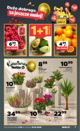 Netto gazetka tydzień 41 Strona 7: do Dużo dobrego za jeszcze mniej! MALINA 1+1 GRATIS % Netto %8 % 699 919 23% TANIEJ
