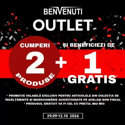 Benvenuti (valid până la 12-10)