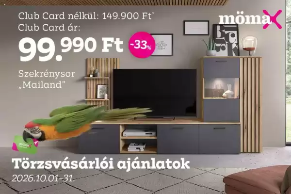 Mömax (érvényes eddig: 31-10)