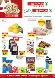 Spar Market akciós újság hét 41 Oldal 1: Haribo ghostly gummies €379,00, S-budget csirkemellfilé €1.699,00