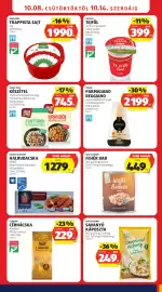 ALDI akciós újság hét 41 Oldal 11: Snack time készétel €745,00, Milsani tejföl €399,00