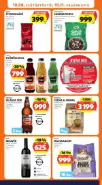 ALDI akciós újság hét 41 Oldal 15: Barissimo crema & aroma €3.199,00, Golden Bridge gabonapehely €999,00