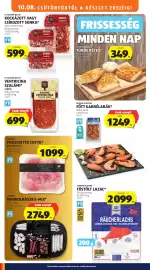 ALDI akciós újság hét 41 Oldal 16: Gourmet prosciutto cotto €1.099,00, Almare seafood räucherlachs €2.099,00