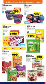 ALDI akciós újság hét 41 Oldal 17: Nádudvari görög joghurt €299,00, Bonduelle szószos bab €599,00