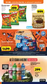 ALDI akciós újság hét 41 Oldal 18: Chio master crok €299,00, Brompton House brownie €999,00