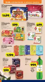 ALDI akciós újság hét 41 Oldal 18: Teekanne funkcionális teaválogatás €499,00, Teekanne teaválogatás €599,00