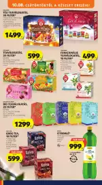ALDI akciós újság hét 41 Oldal 22: Teekanne funkcionális teaválogatás €499,00, Teekanne teaválogatás €599,00