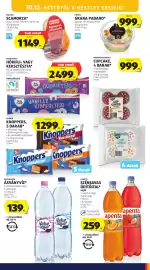ALDI akciós újság hét 41 Oldal 25: Back Family hókifli- vagy keksztészta €2.499,00, Natur aqua ásványvíz €139,00