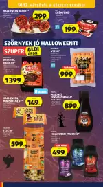 ALDI akciós újság hét 41 Oldal 26: Freddi halloween-minisütemény €149,00, Univer majonéz €899,00