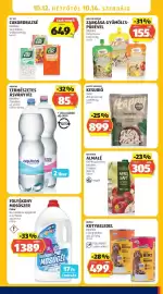ALDI akciós újság hét 41 Oldal 31: Tic tac cukordrazsé €649,00, Golden Bridge zabkása gyümölcs-pürével €155,00