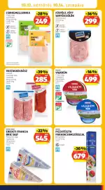 ALDI akciós újság hét 41 Oldal 37: Vastagkolbász €285,00, Milsani vajkrém €499,00