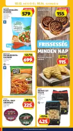 ALDI akciós újság hét 41 Oldal 38: Primana kacsamájas vagy libamájas €225,00, Nature's Gold édesburgonya-hasábok €699,00