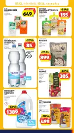 ALDI akciós újság hét 41 Oldal 39: Tic tac cukordrazsé €649,00, Golden Bridge zabkása gyümölcs-pürével €155,00
