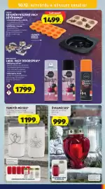 ALDI akciós újság hét 41 Oldal 45: Temetői mécses €1.199,00, üvegmécse €999,00