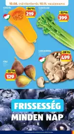 ALDI akciós újság hét 41 Oldal 5: Laskagomba €499,00, Sütőtök €219,00