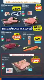 ALDI akciós újság hét 41 Oldal 6: Húsmester friss marhacomb €2.049,00