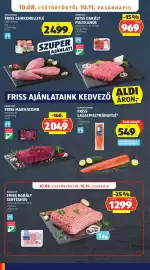 ALDI akciós újság hét 41 Oldal 8: Húsmester friss marhacomb €2.049,00