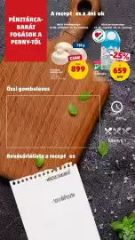 PENNY akciós újság hét 41 Oldal 12: Sissy főzőtejszín €659,00, Csiperke gomba xxl €899,00