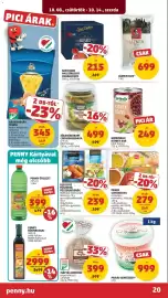 PENNY akciós újság hét 41 Oldal 24: Mátyás kenyere €399,00, Zöldségeskert csemegeuborka €499,00