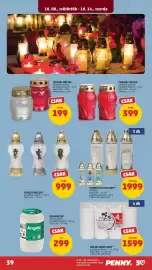 PENNY akciós újság hét 41 Oldal 43: Memoryflame mécses betét szett €1.599,00, Temetői mécses szett €1.999,00