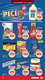 PENNY akciós újság hét 41 Oldal 9: Barilla tészta €899,00, Mentos mentolos, gyümölcsös €199,00