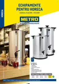 Catalog Metro Pagină 1: 2026 METRO ROMÂNIA- toate drepturile rezervate HORECA ECHIPAMENTE PENTRU HORECA valabilitate