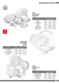 Catalog Metro Pagină 19: Bormioli Rocco White Moon €16,16, Parma farfurie desert 20cm €6,37