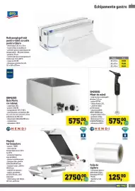 Catalog Metro Pagină 3: Metro Professional GBM1200 Bain Marie cu robinet €575,00, Hendi masina termosudare €2.750,00