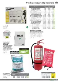 Catalog Metro Pagină 33: Sare tablete €32,00, Trusă sanitară de prim ajutor posturi fixe €208,00
