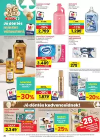 Spar akciós újság hét 41 Oldal 20: Regina papír zsebkendő €279,00, Isana arcápolási termék