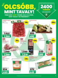 Spar akciós újság hét 41 Oldal 3: S-BUDGET burgonya €1.299,00, Conference körte €499,00