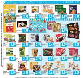 Volantino Pim Supermercati Pagina 11: Algida Carte d'Or soft e crunchy €3,69, Algida fiordifragola €3,99