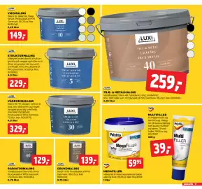 Jem & fix tilbudsavis uge 41 Side 13: STRUKTURMALING €229,00, MEGAFILLER €59,95