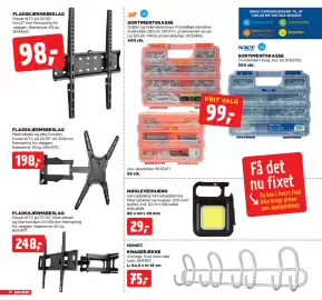 Jem & fix tilbudsavis uge 41 Side 16: NØGLE-LEDLYGTE €29,00, KNAGERÆKKE €75,00