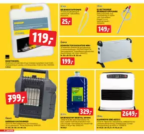 Jem & fix tilbudsavis uge 41 Side 18: Brændstof Kristal Spark 10 liter €329,00, Borup Bioethanol 5 liter €119,00