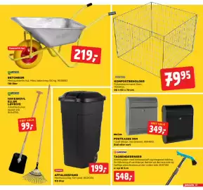 Jem & fix tilbudsavis uge 41 Side 23: Tagrenser €548,00, Haveskovl eller løvrive €99,00