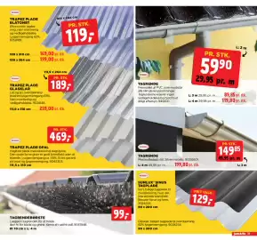 Jem & fix tilbudsavis uge 41 Side 31: Tagrendebørste €99,00, TAGRENDE €149,85