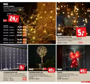 Jem & fix tilbudsavis uge 41 Side 35: Lyskæde / dekorativt træ med LED €49,00, Sløjfe med LED €49,00