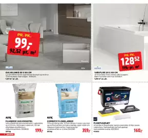 Jem & fix tilbudsavis uge 41 Side 4: COMBIFIX FLISEKLÆBER €359,00, VÆGFLISE 20 X 60 CM €128,00