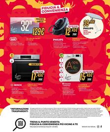 Volantino Fiducia & Convenienza Pagina 10: Bosch Forno Elettrico €17,45, Lavatrice Hotpoint Ariston €15,45