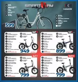 Volantino Elettrosintesi Pagina 19: Bicicletta elettrica M1 Effect €899,00, Bicicletta elettrica €949,00